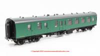 7P-001-501UD Dapol BR Mk1 BSK Brake Second Corridor Coach unnumbered in BR (S) Green livery with Window Beading